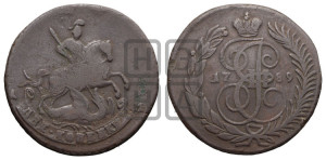 2 копейки 1789 года АМ (АМ, Аннинский монетный двор)
