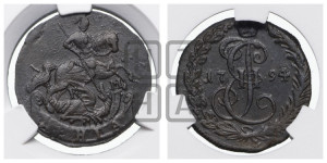 Денга 1794 года КМ (КМ, Сузунский монетный двор)