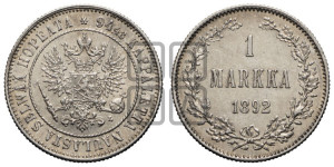 1 марка 1892 года L
