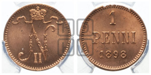 1 пенни 1898 года