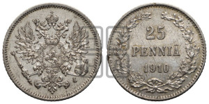 25 пенни 1910 года L