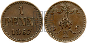 Пенни 1867 года