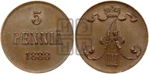 5 пенни 1888 года
