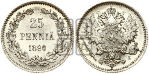 25 пенни 1890 года L