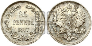 25 пенни 1897 года L