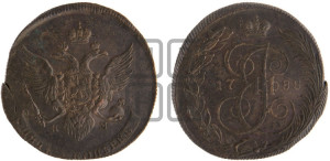 5 копеек 1788 года КМ (КМ, Сузунский монетный двор)