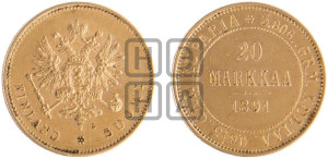 20 марок 1891 года L