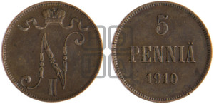 5 пенни 1910 года