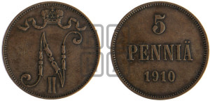 5 пенни 1910 года