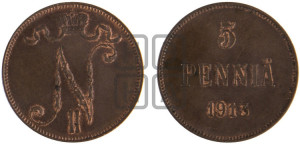 5 пенни 1913 года