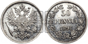50 пенни 1891 года L