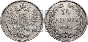 50 пенни 1893 года L