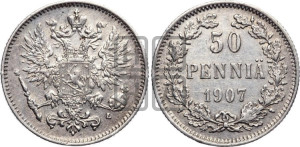 50 пенни 1907 года L
