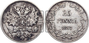 25 пенни 1897 года L