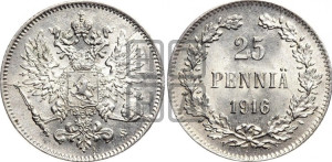 25 пенни 1916 года S