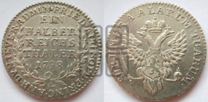 Ein halber reichsthaler 1798 года