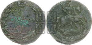 2 копейки 1764 года ЕМ (ЕМ, Екатеринбургский монетный двор)