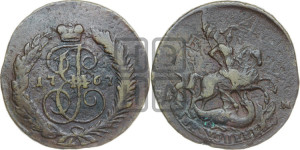 2 копейки 1767 года СПМ (СПМ, Санкт-Петербургский монетный двор)