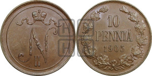 10 пенни 1905 года