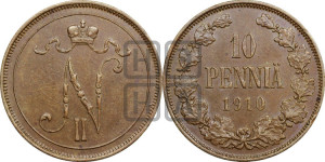 10 пенни 1910 года