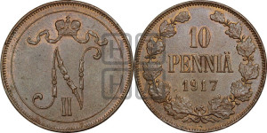 10 пенни 1917 года