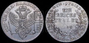 Ein reichsthaler 1798 года