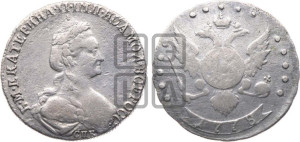 15 копеек 1778 года СПБ (новый тип)