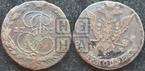 5 копеек 1774 года ЕМ (ЕМ, Екатеринбургский монетный двор)