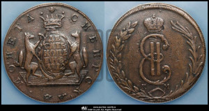 10 копеек 1772 года КМ (для Сибири)