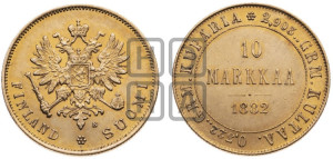 10 марок 1882 года S