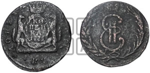 1 копейка 1771 года КМ (для Сибири)