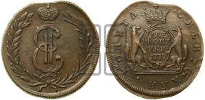 2 копейки 1777 года КМ (для Сибири)