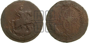 2 копейки 1788 года СПМ (СПМ, Санкт-Петербургский монетный двор)