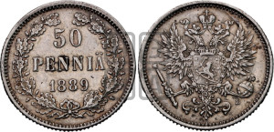 50 пенни 1889 года L