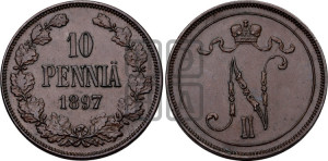 10 пенни 1897 года