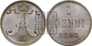 1 пенни 1893 года