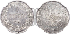 1 марка 1874 года S