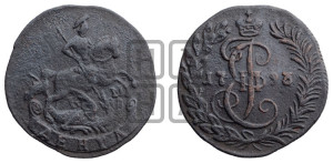 Денга 1793 года КМ (КМ, Сузунский монетный двор)