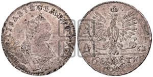 1/6 талера 1761 года
