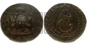 5 копеек 1776 года КМ (для Сибири)