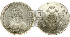 1 рубль 1782 года СПБ/ИЗ (новый тип)