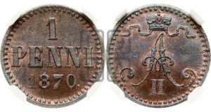 Пенни 1870 года