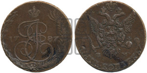 5 копеек 1787 года ЕМ (ЕМ, Авеста, Швеция)