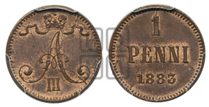 1 пенни 1883 года