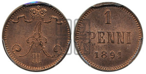 1 пенни 1891 года