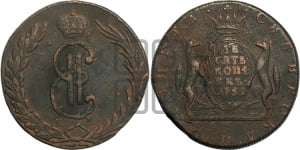 10 копеек 1769 года КМ (для Сибири)