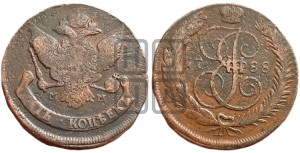 5 копеек 1788 года ММ (ММ, Красный  монетный двор)