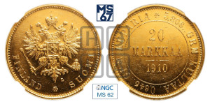 20 марок 1910 года L