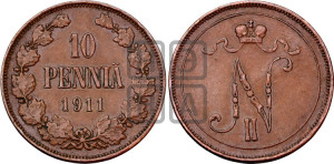 10 пенни 1911 года