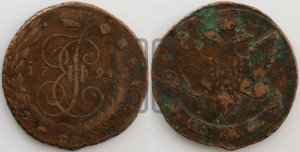 5 копеек 1794 года ЕМ (Павловский перечекан)